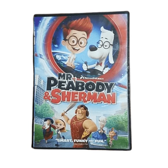 DreamWorks Mr Peabody & Sherman Children's Animated Movie DVD Disc Family Kids - Picture 1 of 3